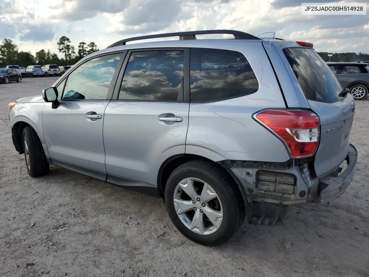 2016 Subaru Forester 2.5I Premium VIN: JF2SJADC0GH514928 Lot: 72730684