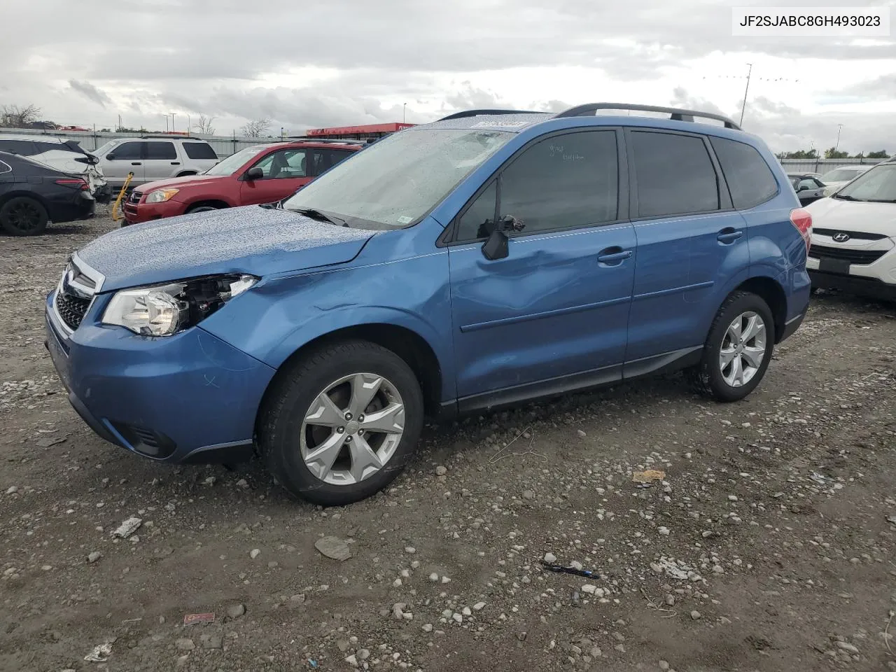 2016 Subaru Forester 2.5I VIN: JF2SJABC8GH493023 Lot: 72763984