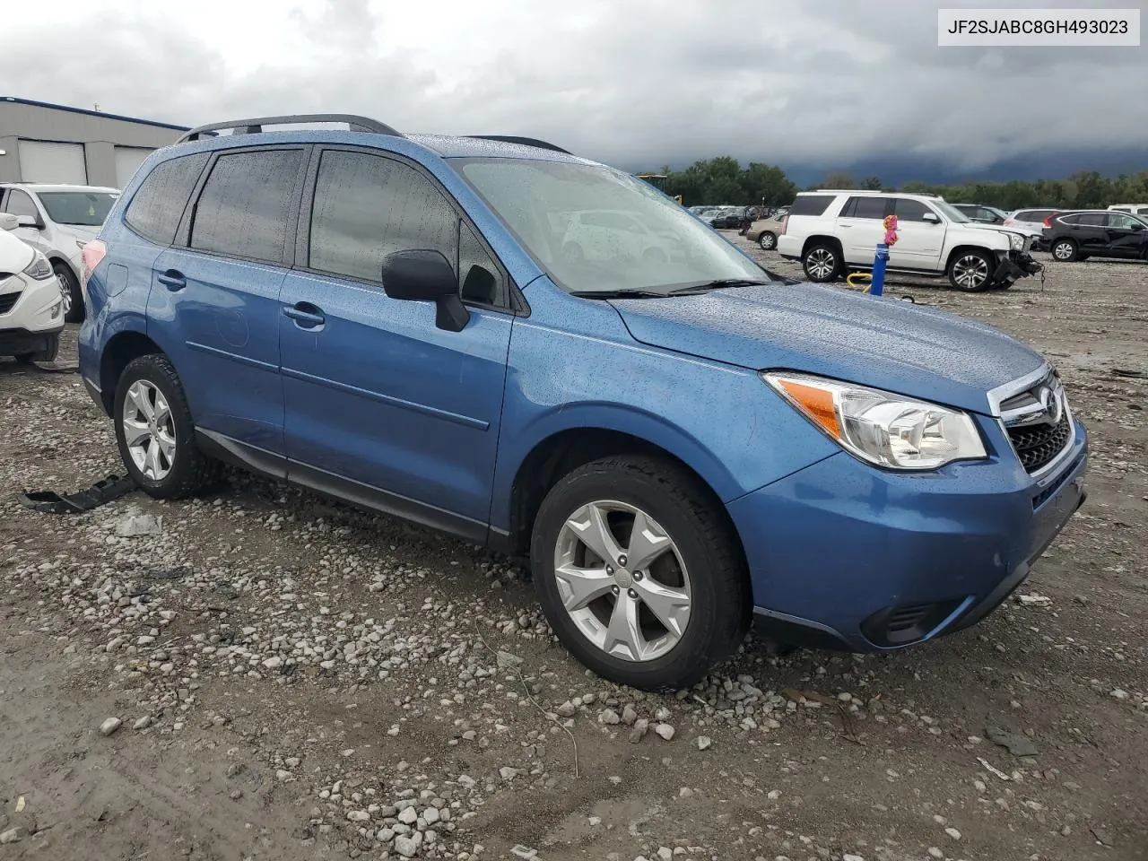 2016 Subaru Forester 2.5I VIN: JF2SJABC8GH493023 Lot: 72763984