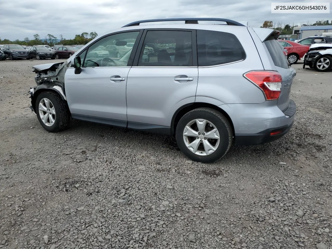 2016 Subaru Forester 2.5I Limited VIN: JF2SJAKC6GH543076 Lot: 73021024