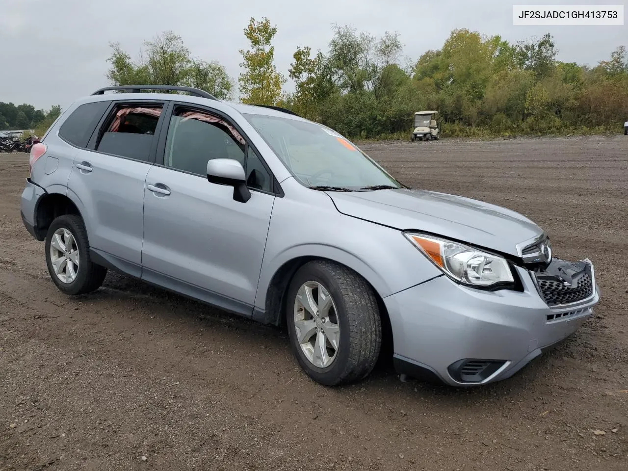 2016 Subaru Forester 2.5I Premium VIN: JF2SJADC1GH413753 Lot: 73126984