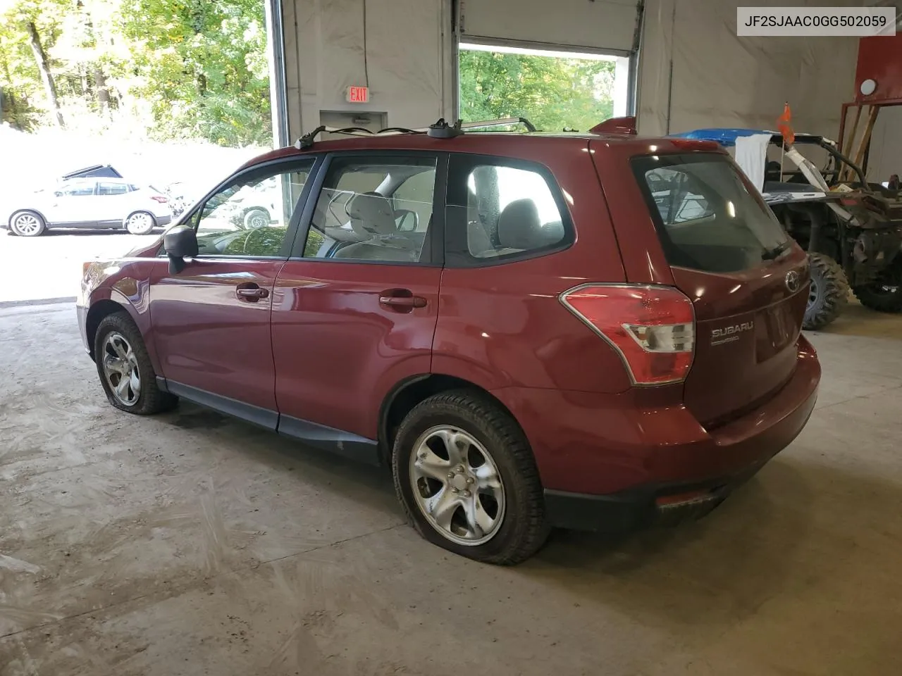 JF2SJAAC0GG502059 2016 Subaru Forester 2.5I