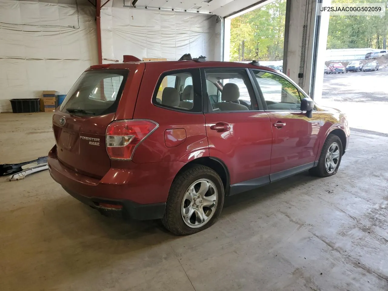 JF2SJAAC0GG502059 2016 Subaru Forester 2.5I