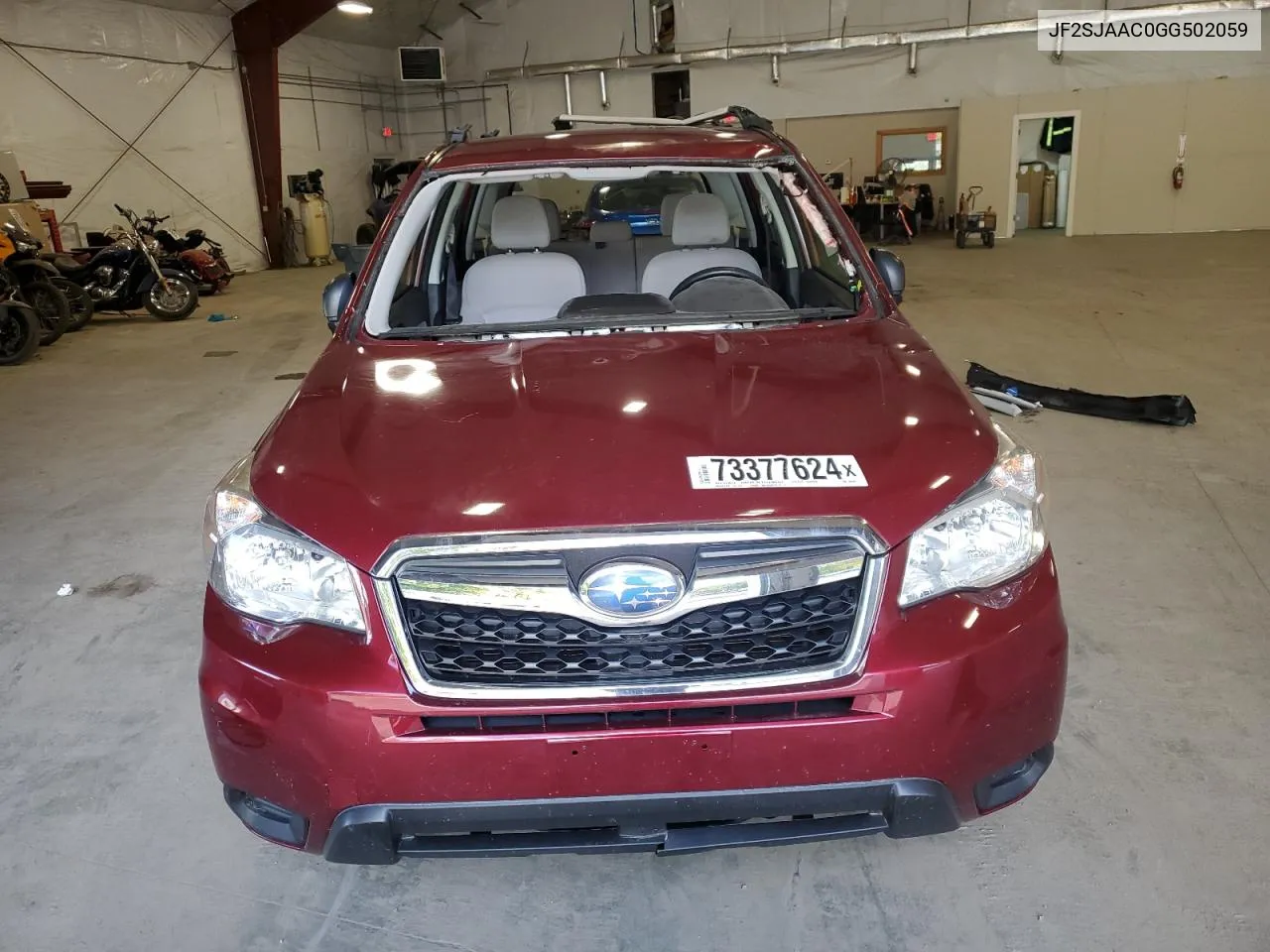 JF2SJAAC0GG502059 2016 Subaru Forester 2.5I