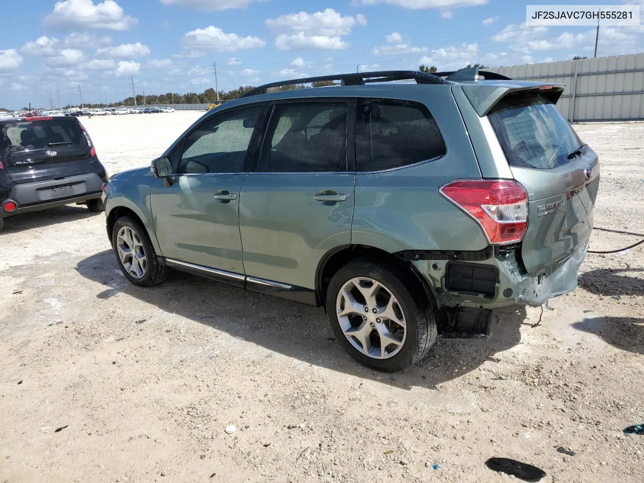 2016 Subaru Forester 2.5I Touring VIN: JF2SJAVC7GH555281 Lot: 73378264