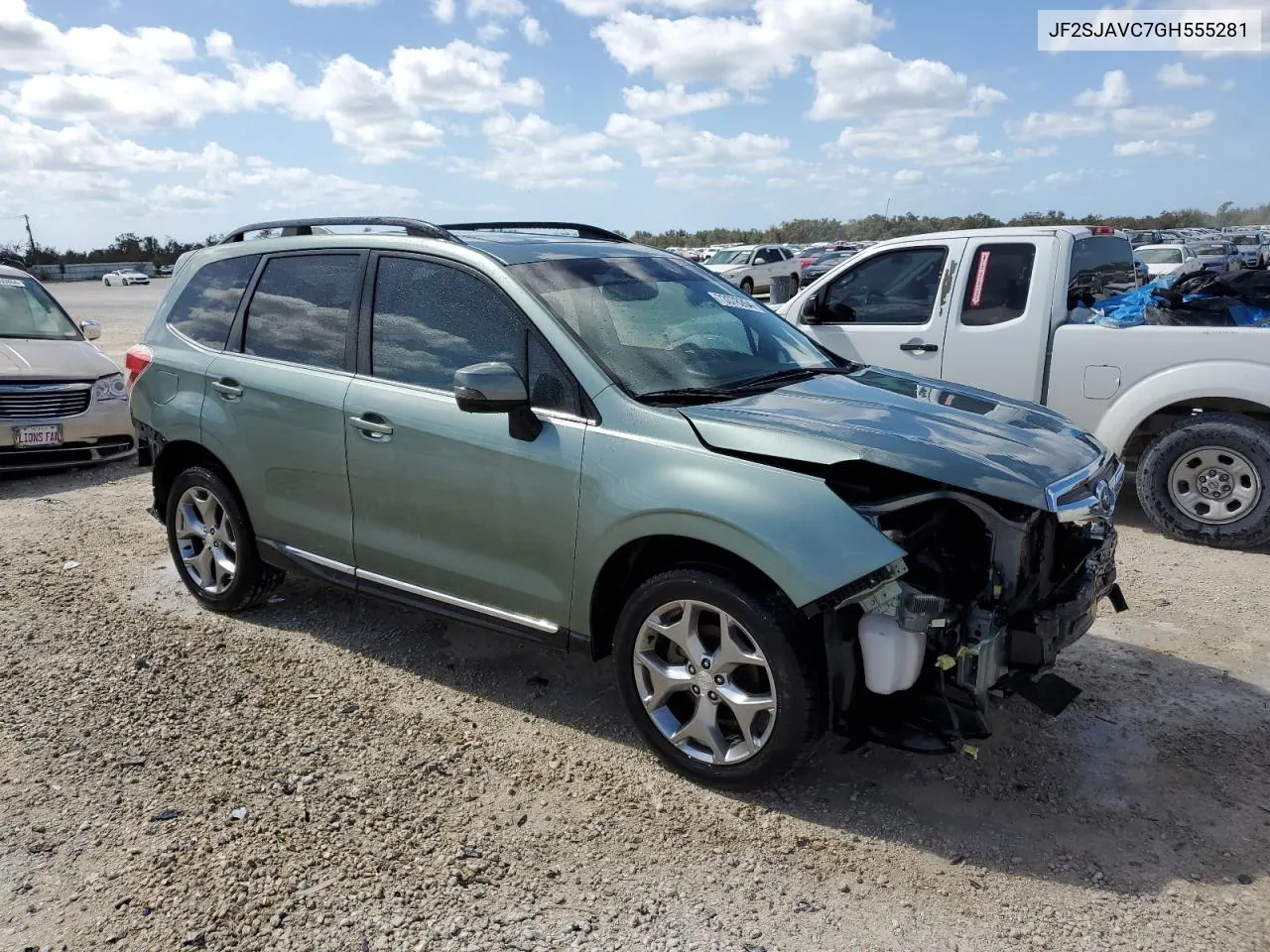 2016 Subaru Forester 2.5I Touring VIN: JF2SJAVC7GH555281 Lot: 73378264