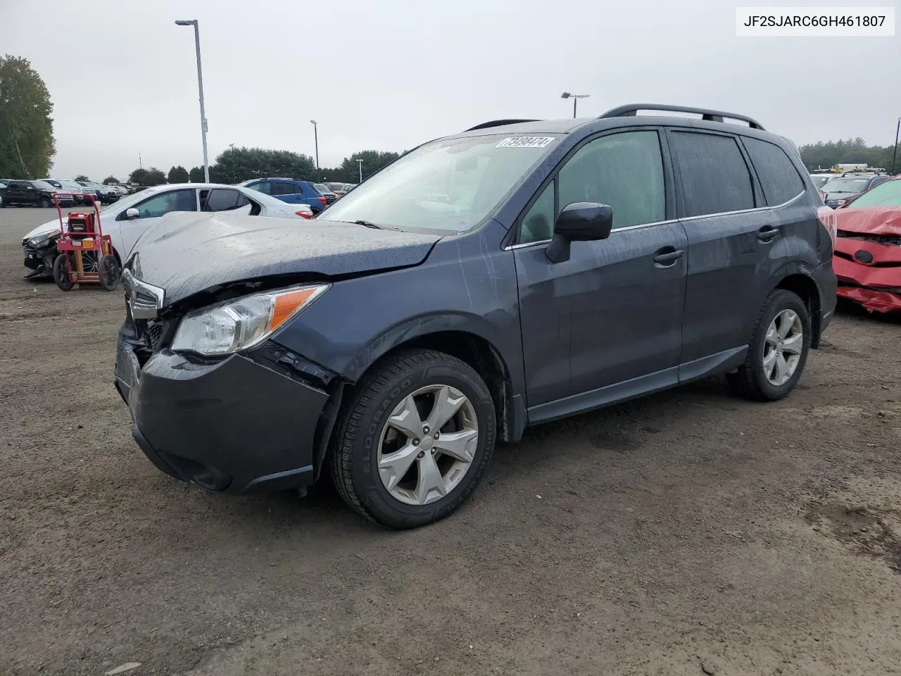 2016 Subaru Forester 2.5I Limited VIN: JF2SJARC6GH461807 Lot: 73498474