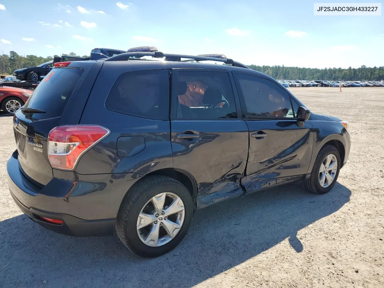 2016 Subaru Forester 2.5I Premium VIN: JF2SJADC3GH433227 Lot: 73595844