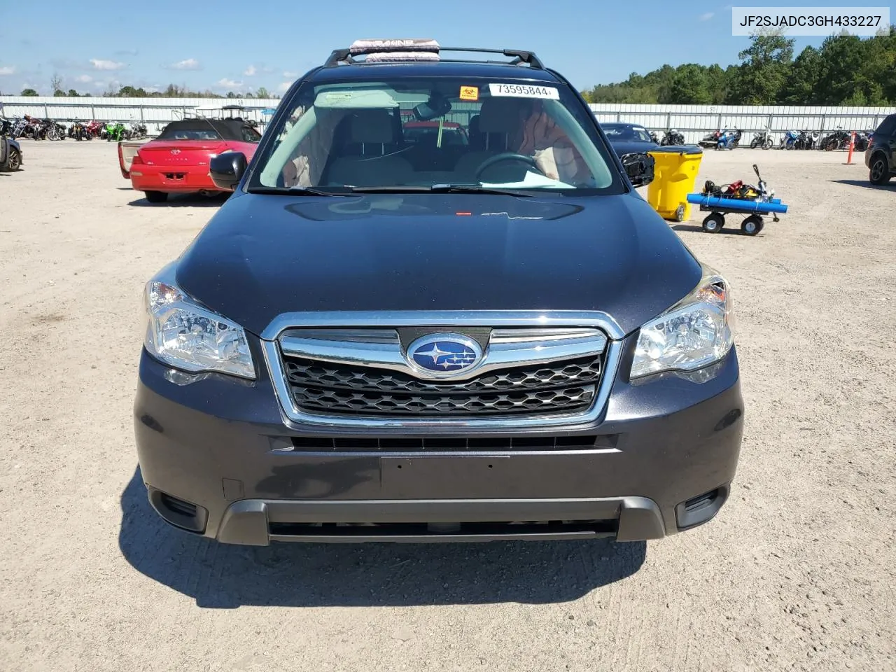 2016 Subaru Forester 2.5I Premium VIN: JF2SJADC3GH433227 Lot: 73595844