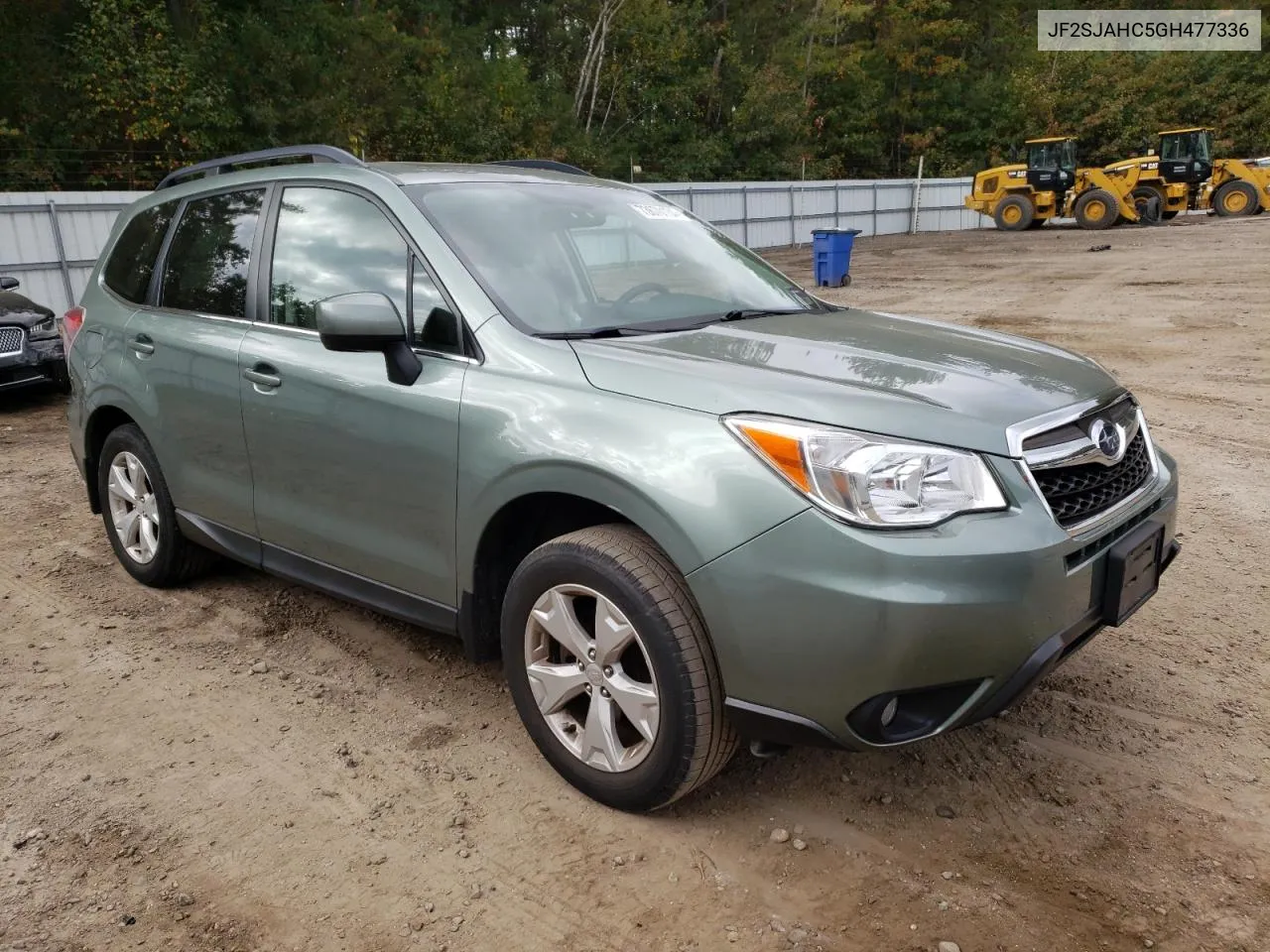 2016 Subaru Forester 2.5I Limited VIN: JF2SJAHC5GH477336 Lot: 73670134