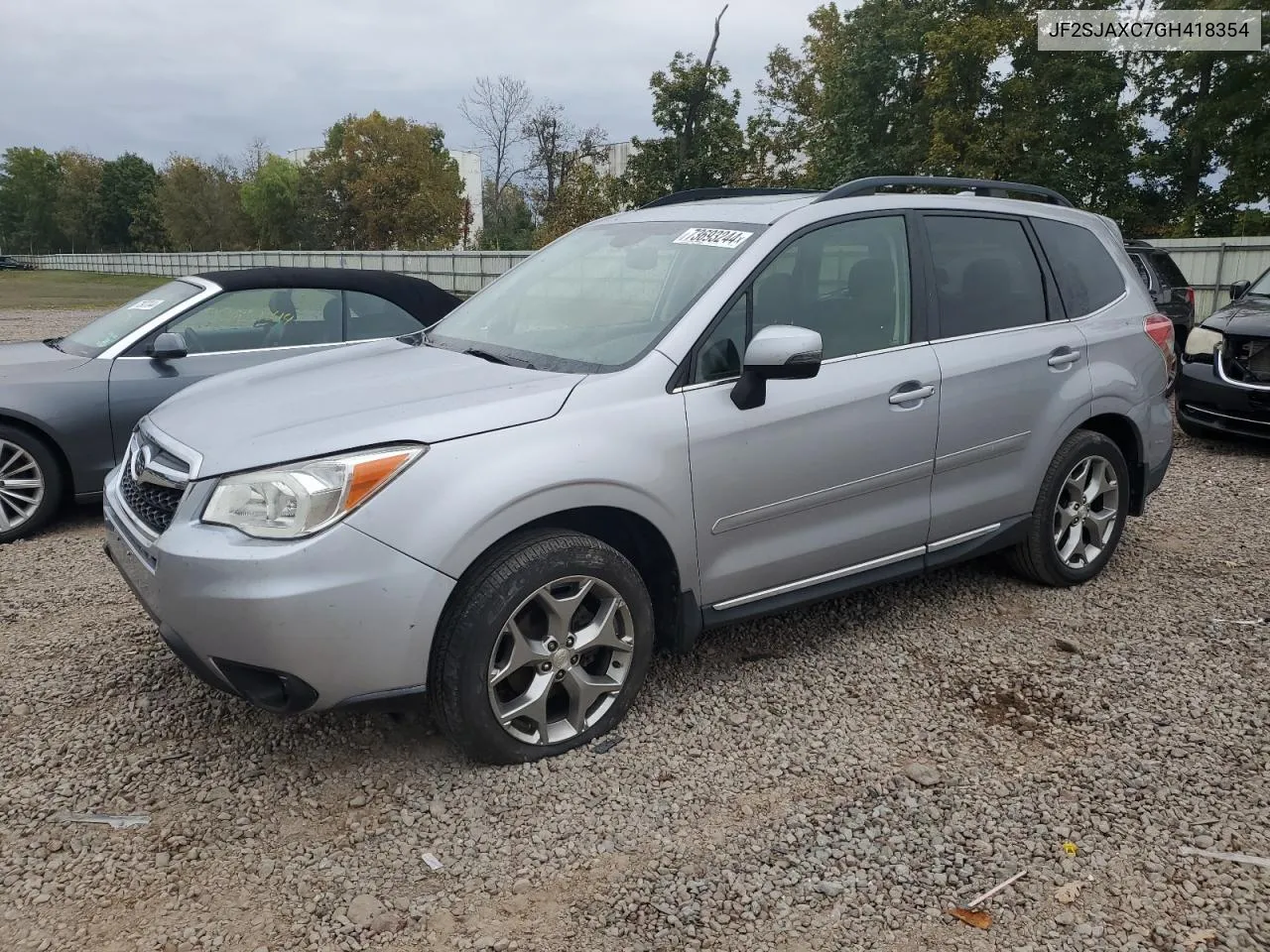 2016 Subaru Forester 2.5I Touring VIN: JF2SJAXC7GH418354 Lot: 73693244