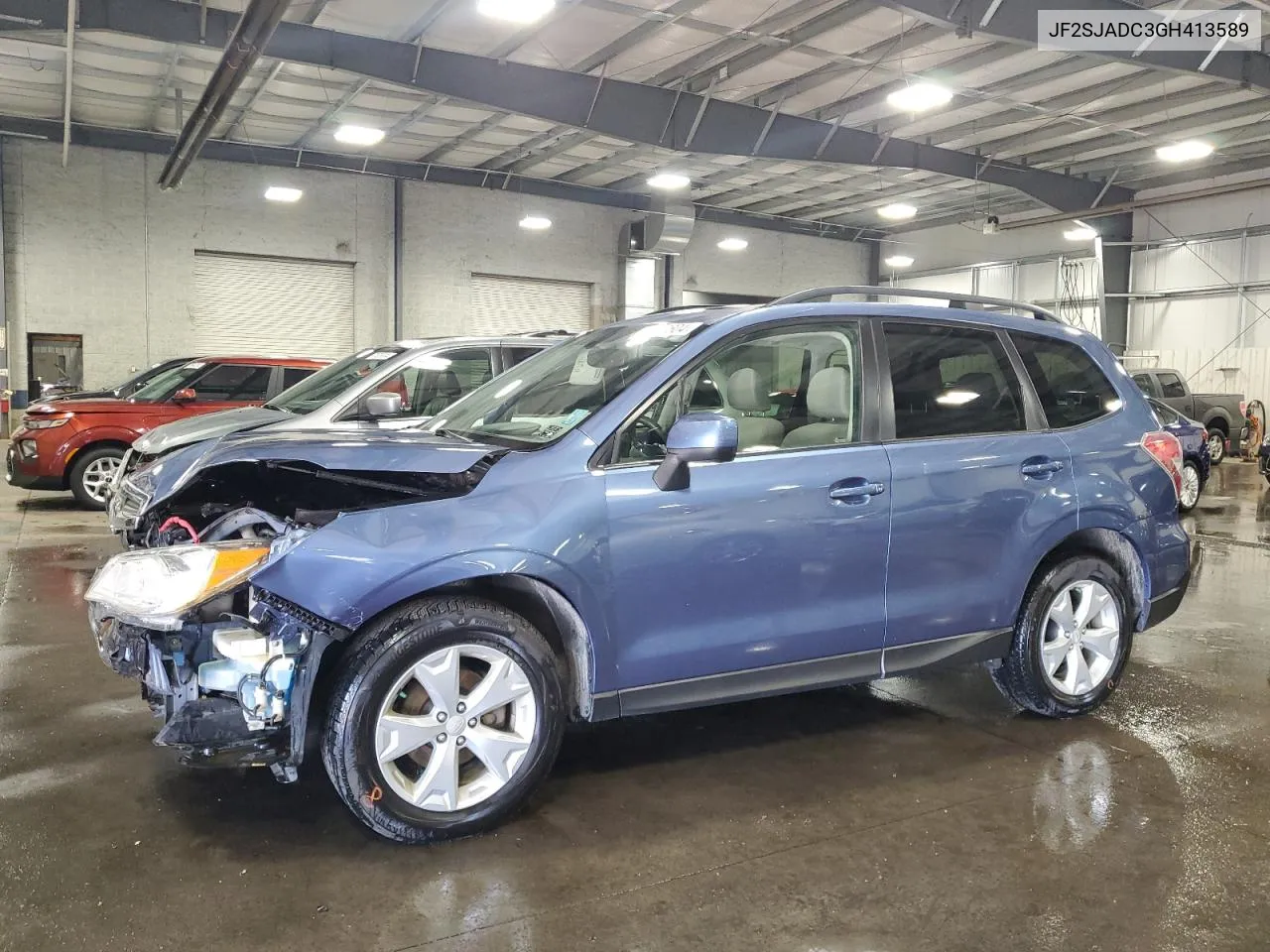 2016 Subaru Forester 2.5I Premium VIN: JF2SJADC3GH413589 Lot: 73703604