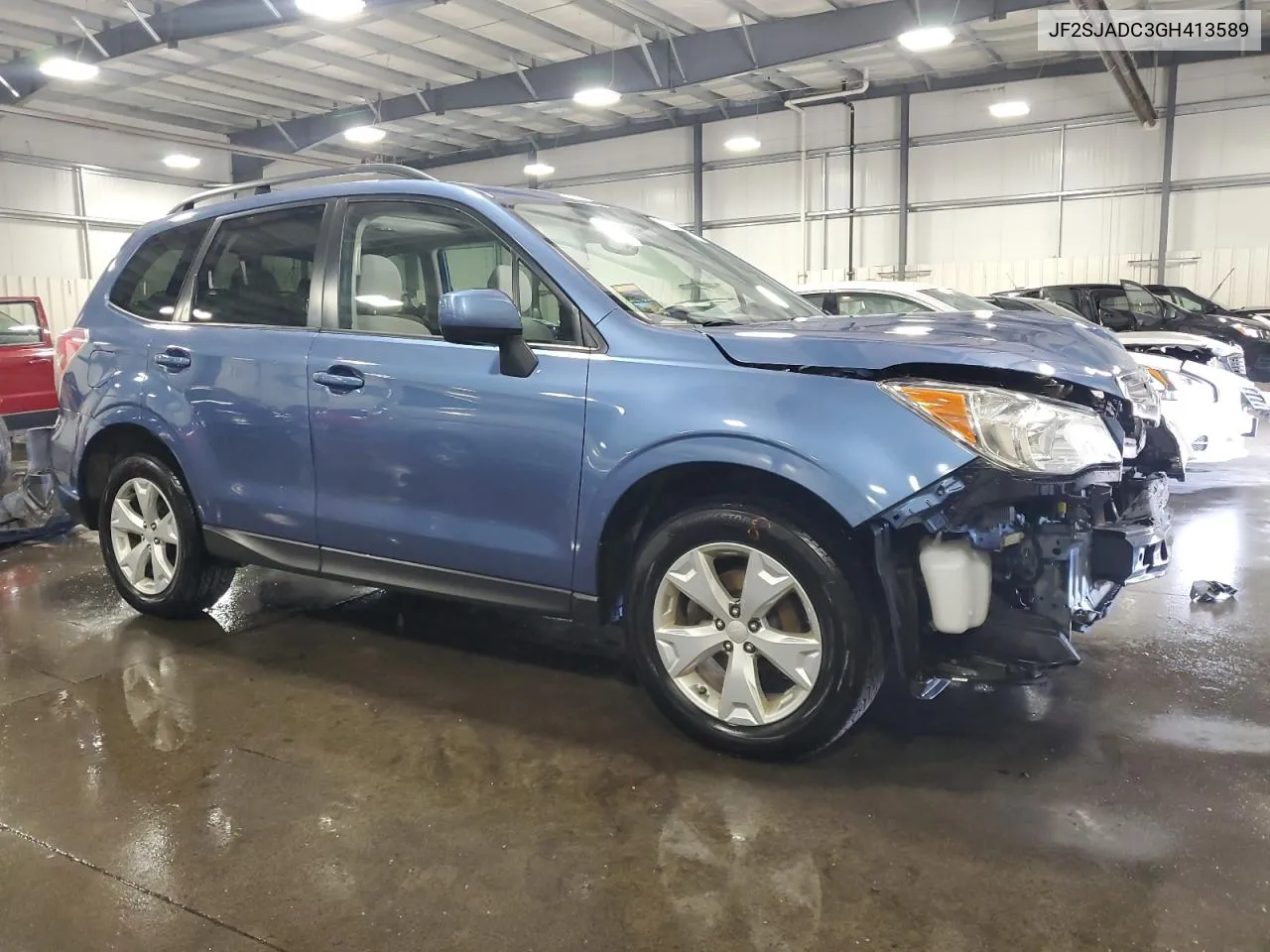 2016 Subaru Forester 2.5I Premium VIN: JF2SJADC3GH413589 Lot: 73703604