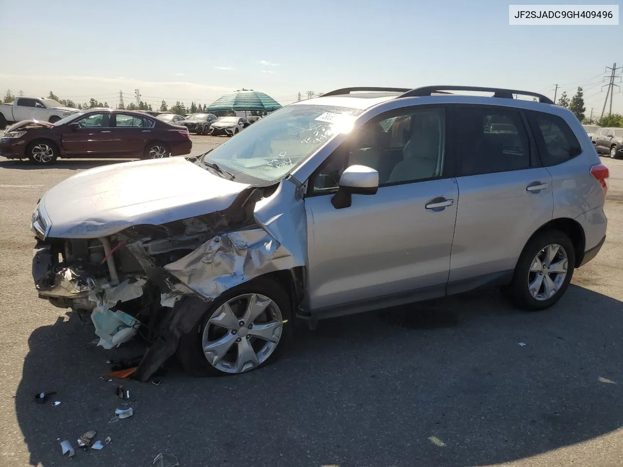 2016 Subaru Forester 2.5I Premium VIN: JF2SJADC9GH409496 Lot: 73858464