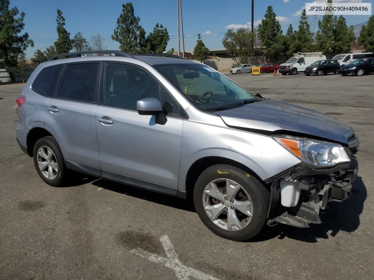 2016 Subaru Forester 2.5I Premium VIN: JF2SJADC9GH409496 Lot: 73858464