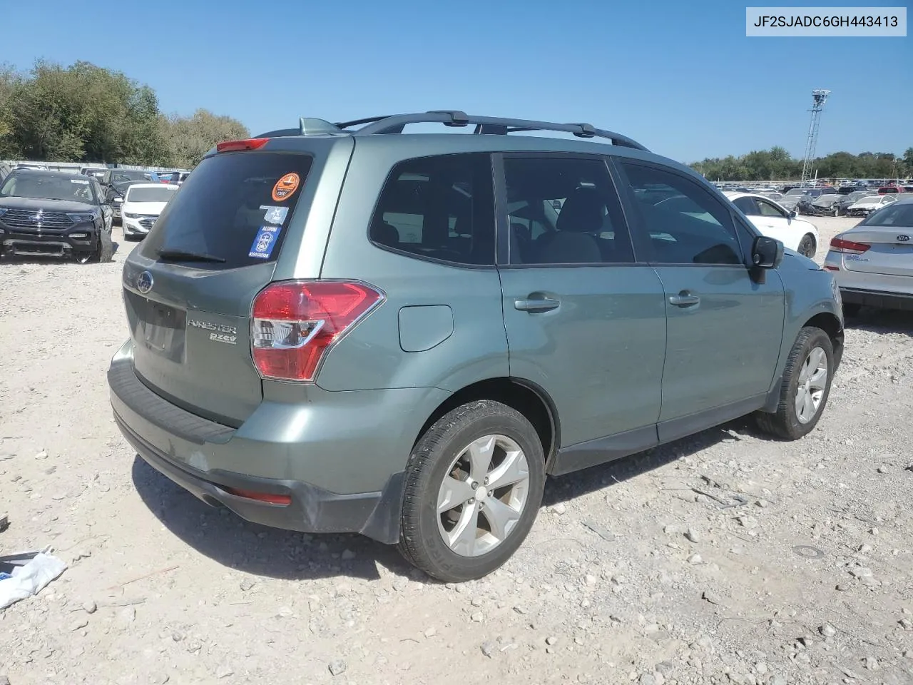 2016 Subaru Forester 2.5I Premium VIN: JF2SJADC6GH443413 Lot: 73942734