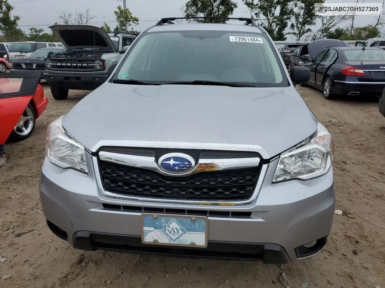 2016 Subaru Forester 2.5I VIN: JF2SJABC7GH527369 Lot: 73961484