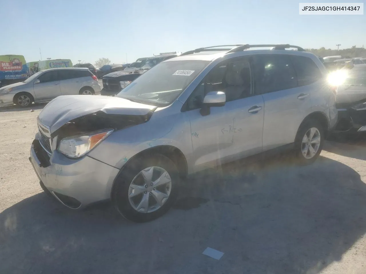 JF2SJAGC1GH414347 2016 Subaru Forester 2.5I Premium