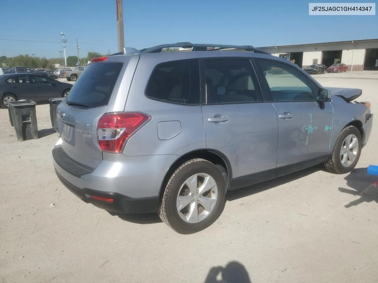 2016 Subaru Forester 2.5I Premium VIN: JF2SJAGC1GH414347 Lot: 74186454