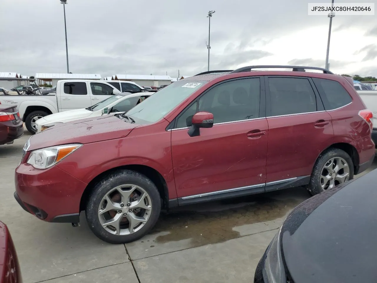 2016 Subaru Forester 2.5I Touring VIN: JF2SJAXC8GH420646 Lot: 74196774