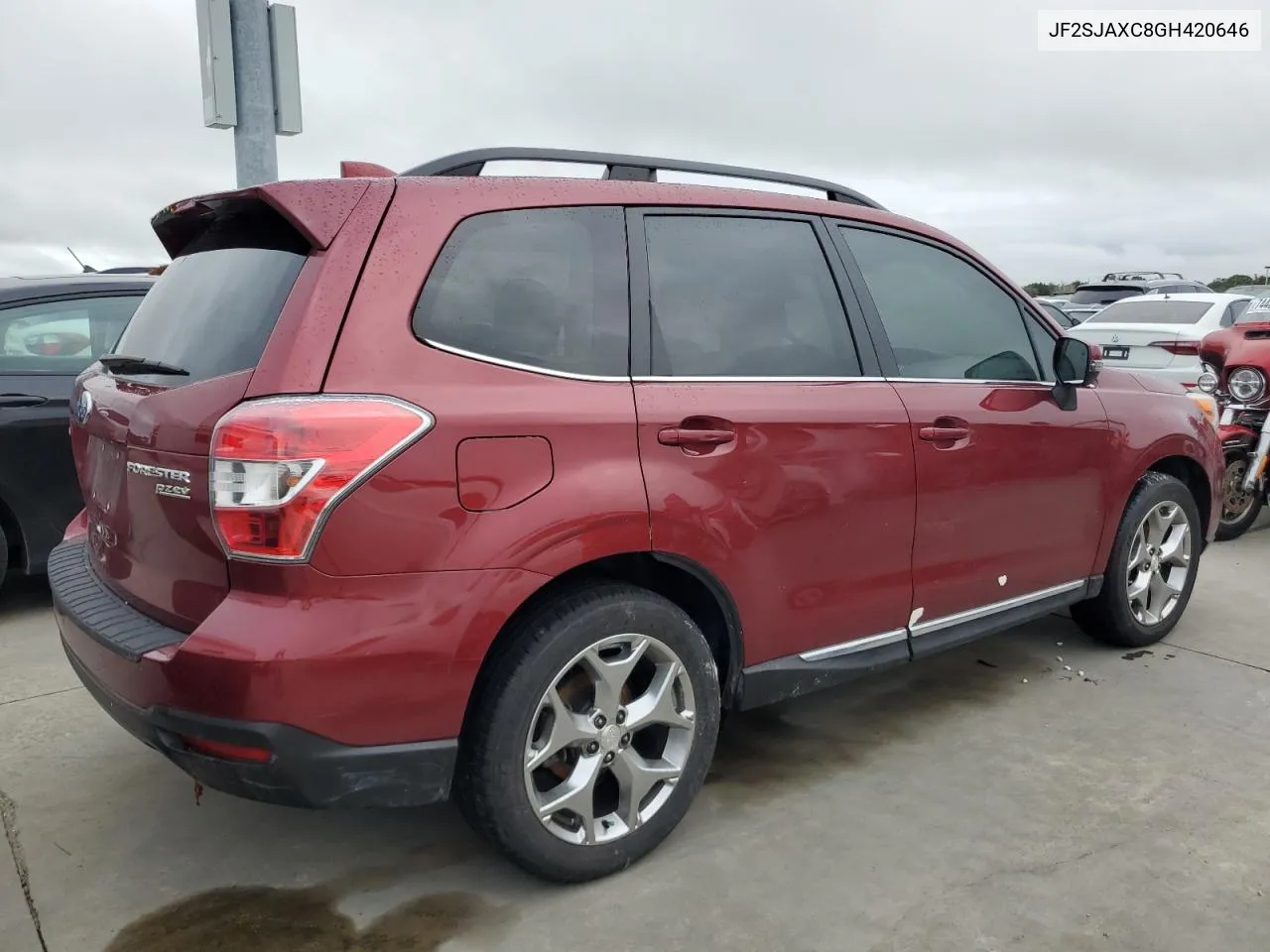 2016 Subaru Forester 2.5I Touring VIN: JF2SJAXC8GH420646 Lot: 74196774