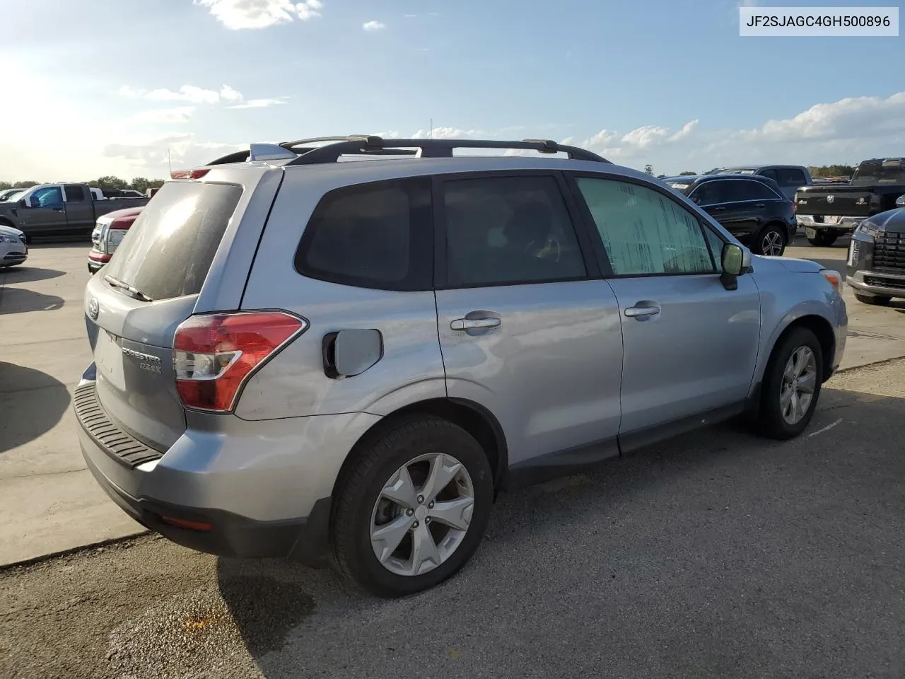 2016 Subaru Forester 2.5I Premium VIN: JF2SJAGC4GH500896 Lot: 74198284