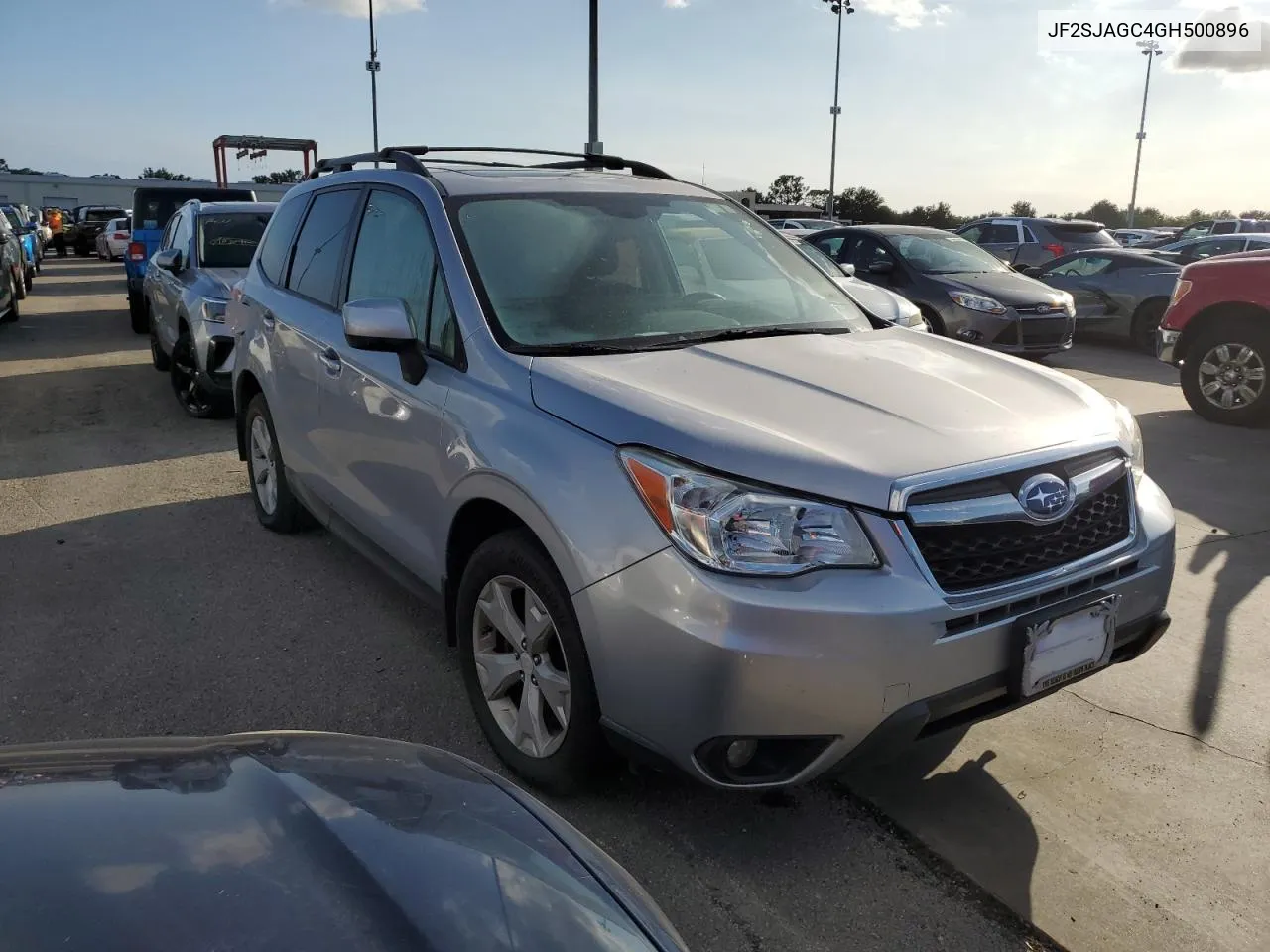 2016 Subaru Forester 2.5I Premium VIN: JF2SJAGC4GH500896 Lot: 74198284