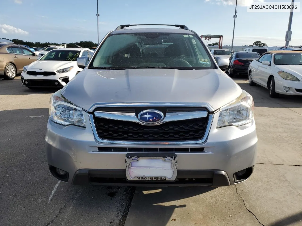 2016 Subaru Forester 2.5I Premium VIN: JF2SJAGC4GH500896 Lot: 74198284