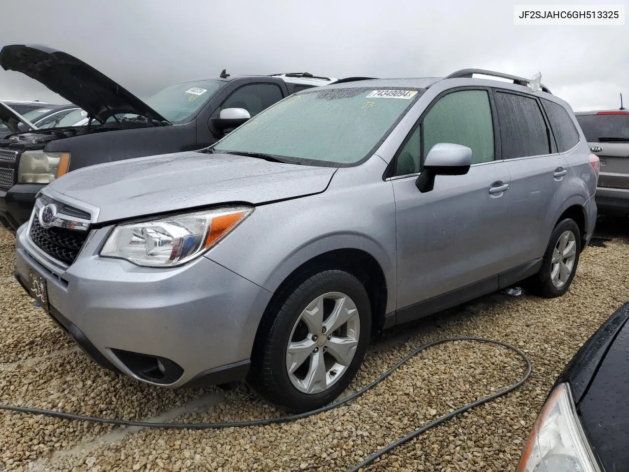 2016 Subaru Forester 2.5I Limited VIN: JF2SJAHC6GH513325 Lot: 74349094