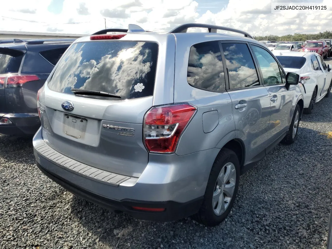 2016 Subaru Forester 2.5I Premium VIN: JF2SJADC2GH419125 Lot: 74393704