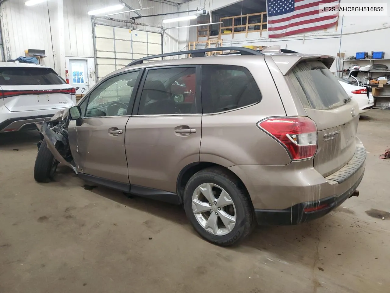 2016 Subaru Forester 2.5I Limited VIN: JF2SJAHC8GH516856 Lot: 74707394