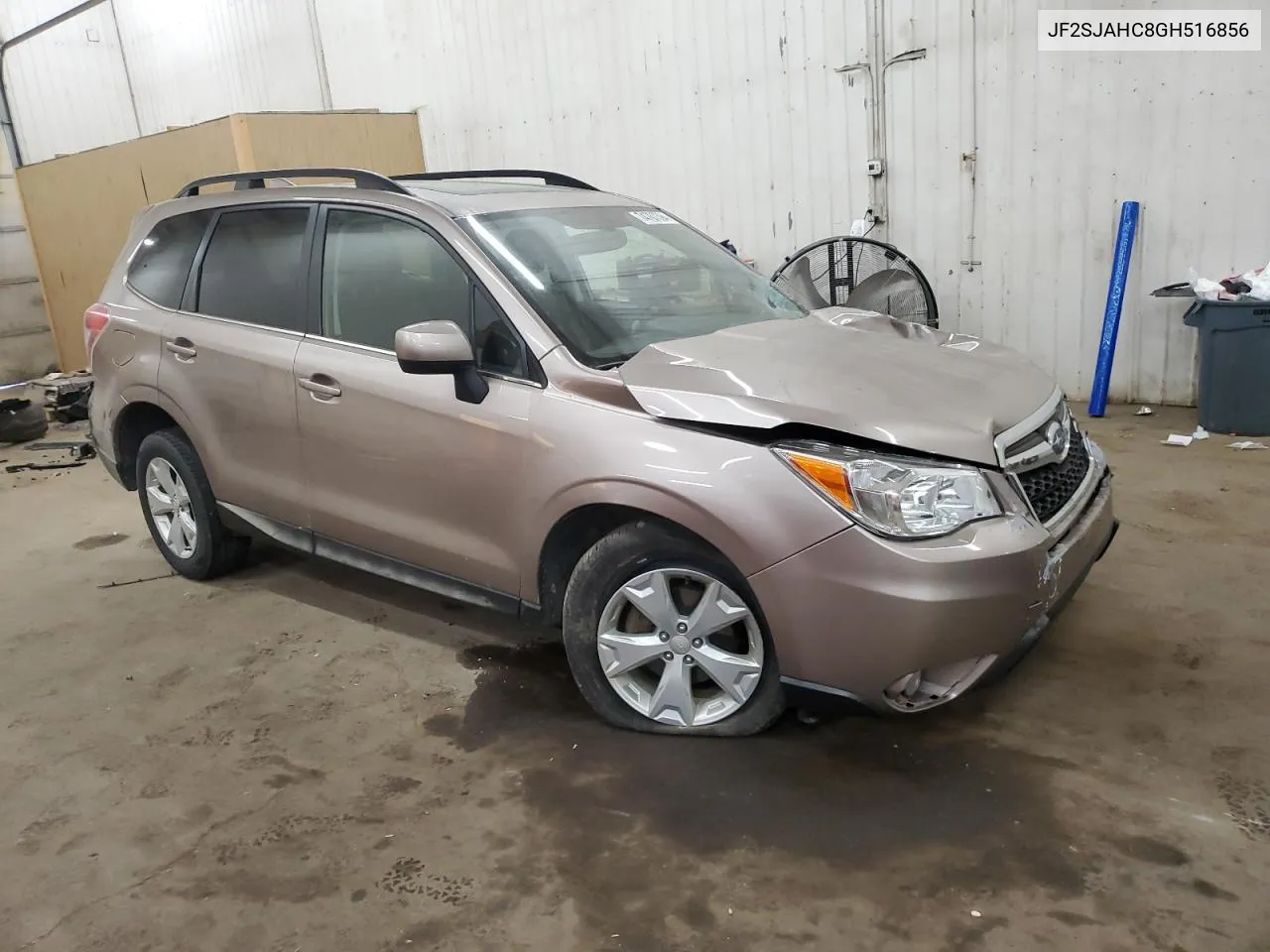 2016 Subaru Forester 2.5I Limited VIN: JF2SJAHC8GH516856 Lot: 74707394