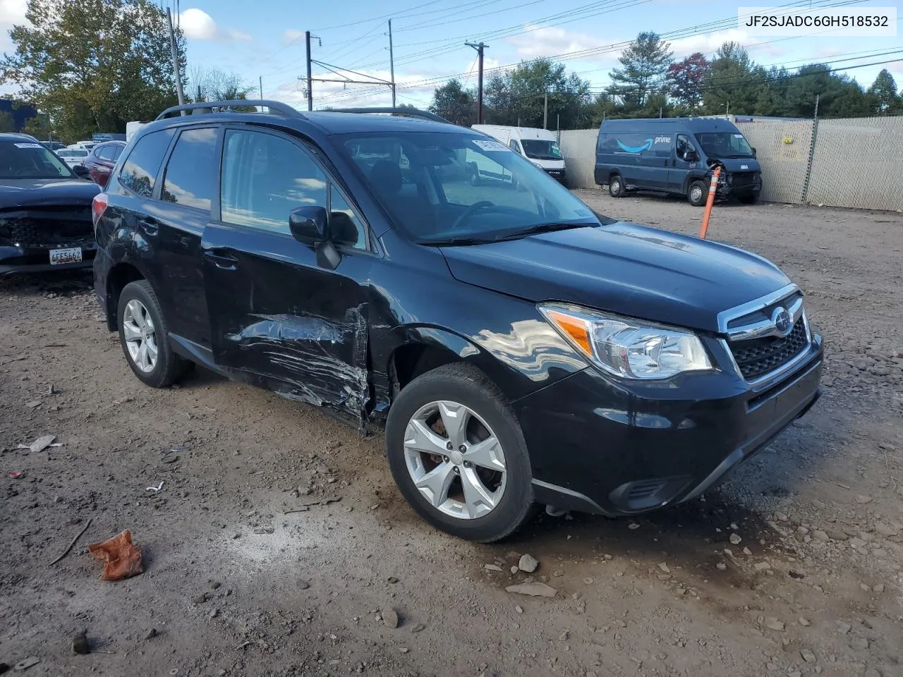 2016 Subaru Forester 2.5I Premium VIN: JF2SJADC6GH518532 Lot: 74919914