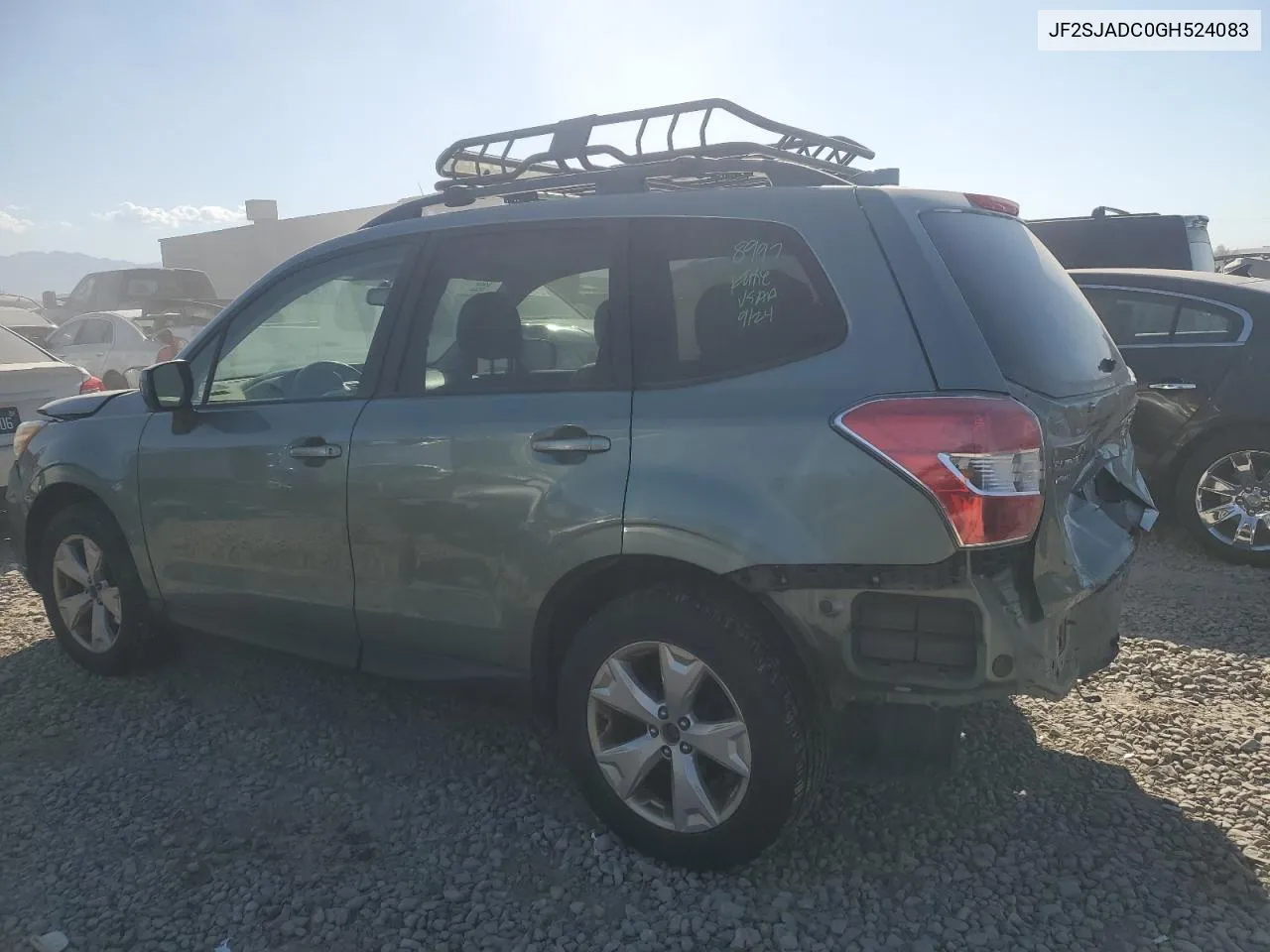 2016 Subaru Forester 2.5I Premium VIN: JF2SJADC0GH524083 Lot: 74988524