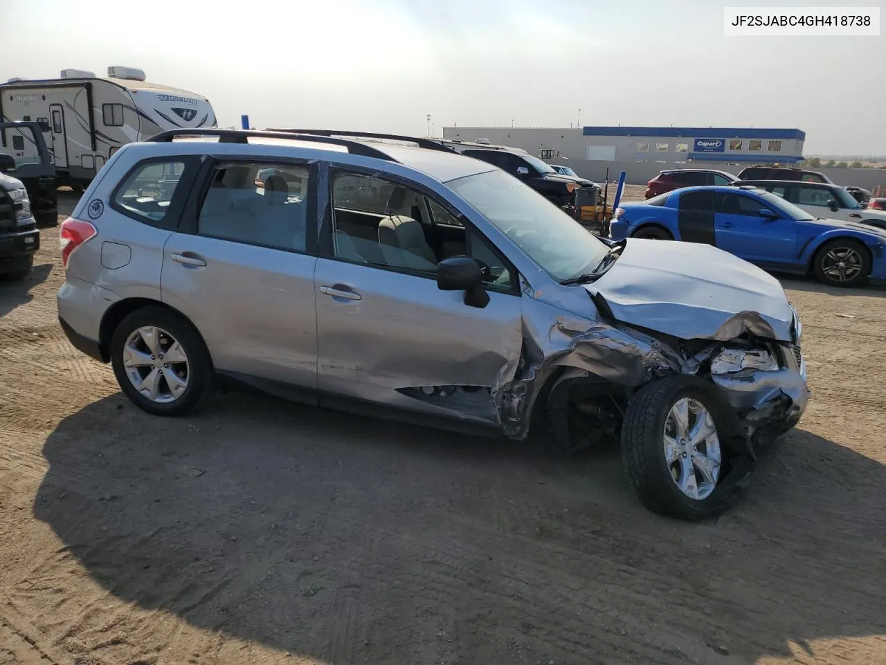 2016 Subaru Forester 2.5I VIN: JF2SJABC4GH418738 Lot: 75241894