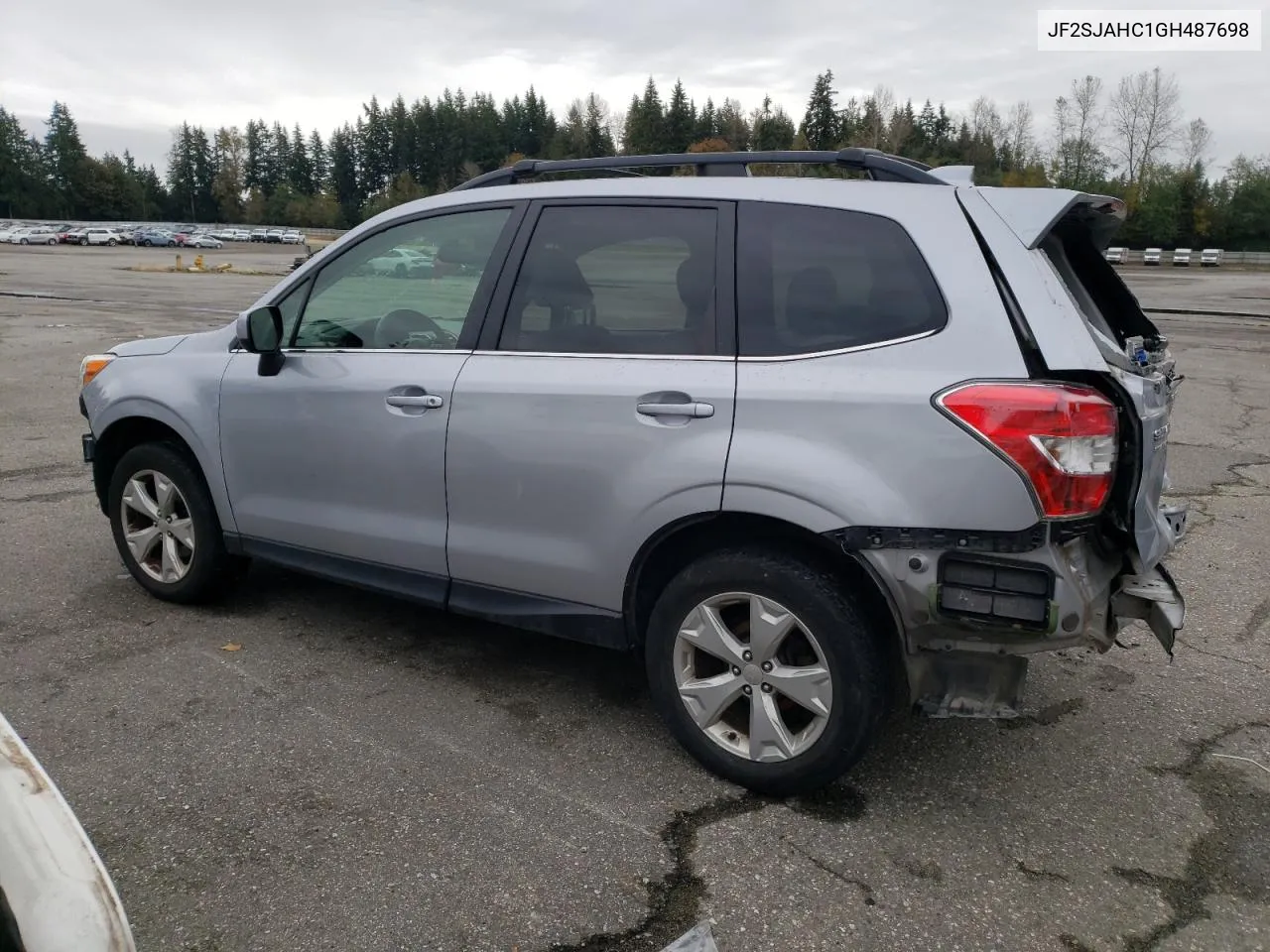 2016 Subaru Forester 2.5I Limited VIN: JF2SJAHC1GH487698 Lot: 75344114