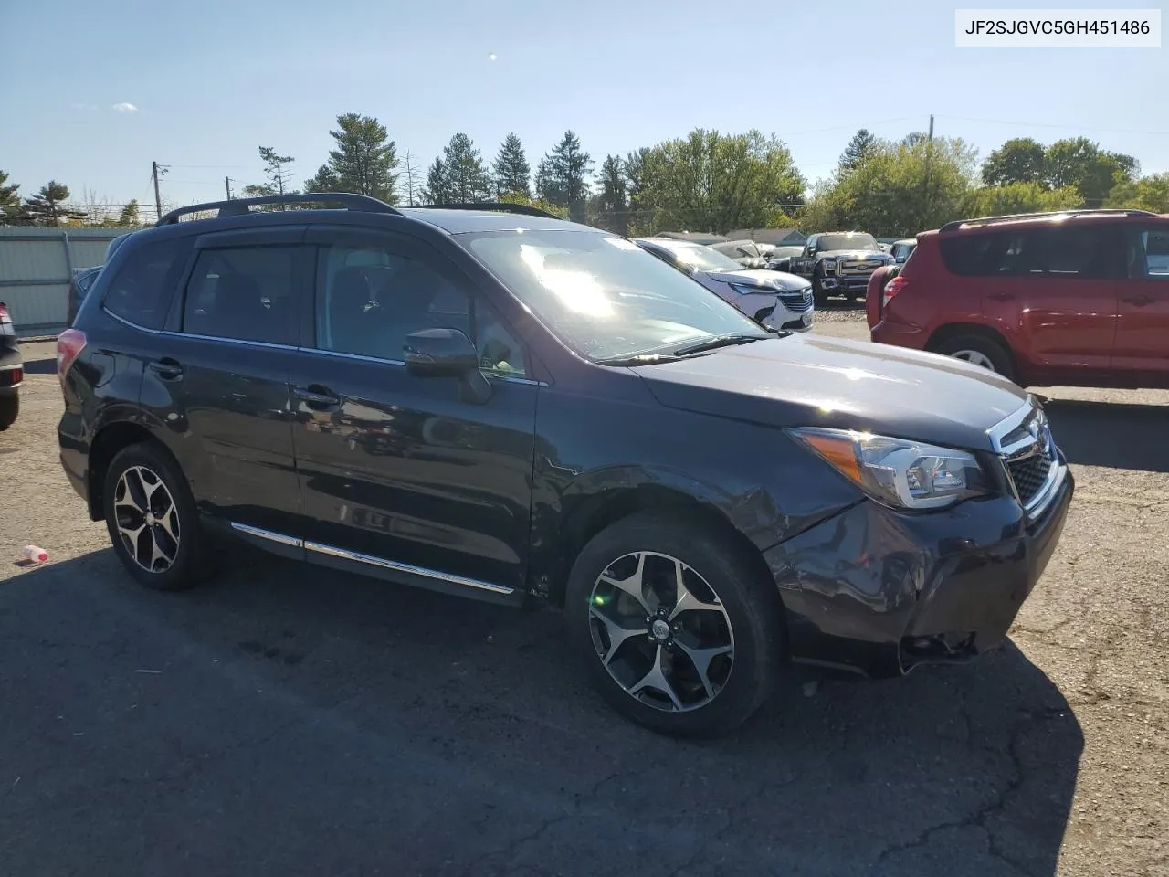 2016 Subaru Forester 2.0Xt Touring VIN: JF2SJGVC5GH451486 Lot: 75597044