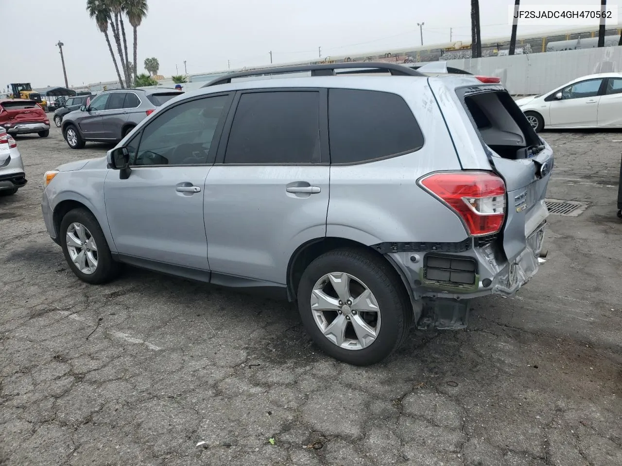 2016 Subaru Forester 2.5I Premium VIN: JF2SJADC4GH470562 Lot: 75746594