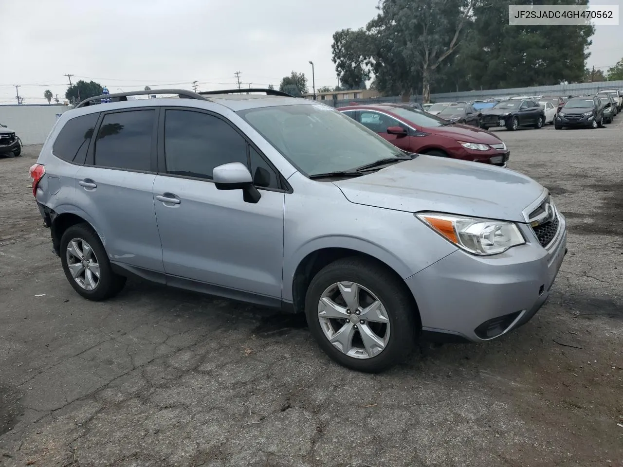 2016 Subaru Forester 2.5I Premium VIN: JF2SJADC4GH470562 Lot: 75746594