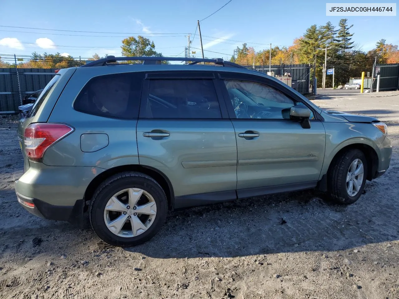 2016 Subaru Forester 2.5I Premium VIN: JF2SJADC0GH446744 Lot: 75773654