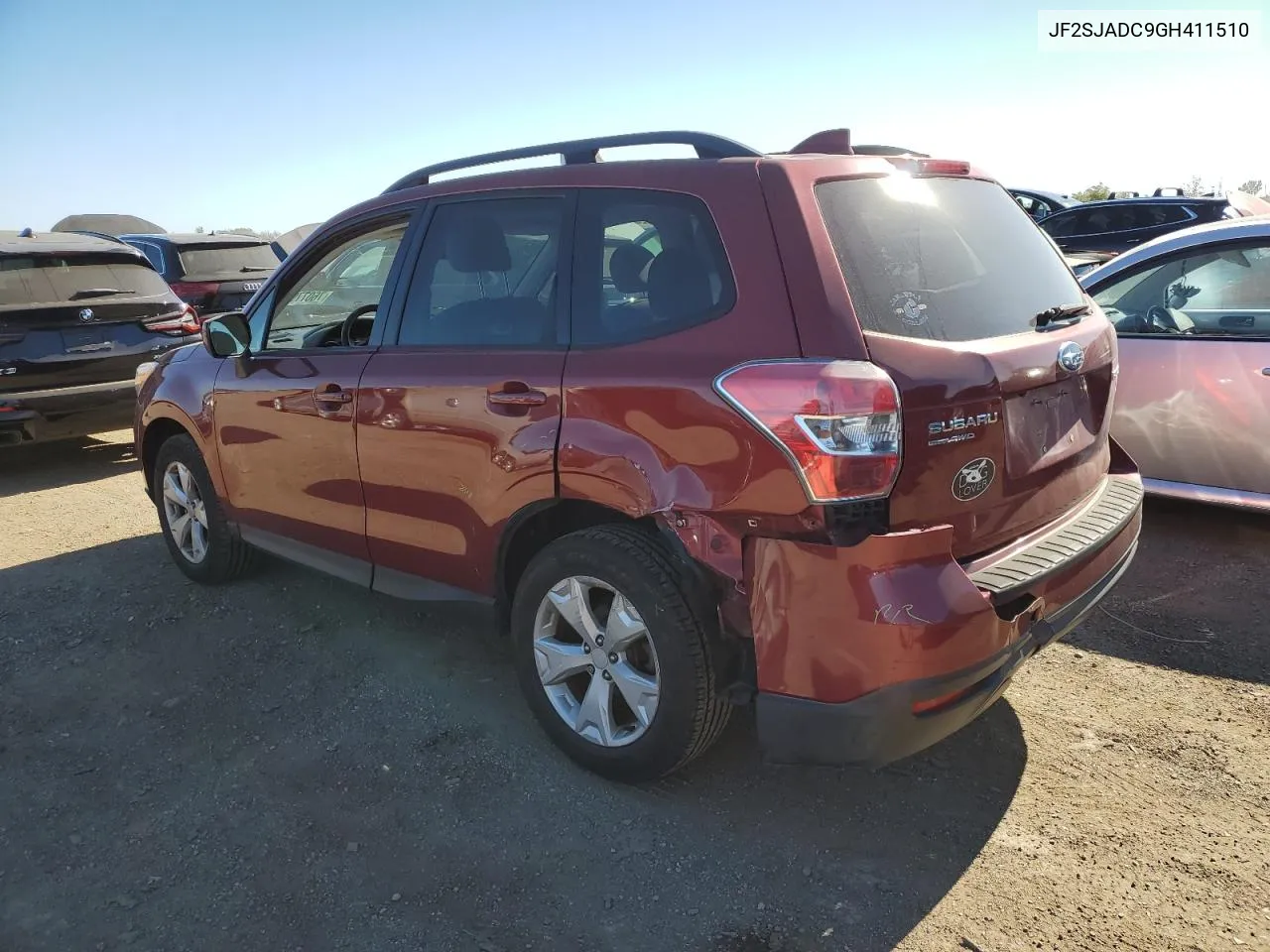 2016 Subaru Forester 2.5I Premium VIN: JF2SJADC9GH411510 Lot: 76077994