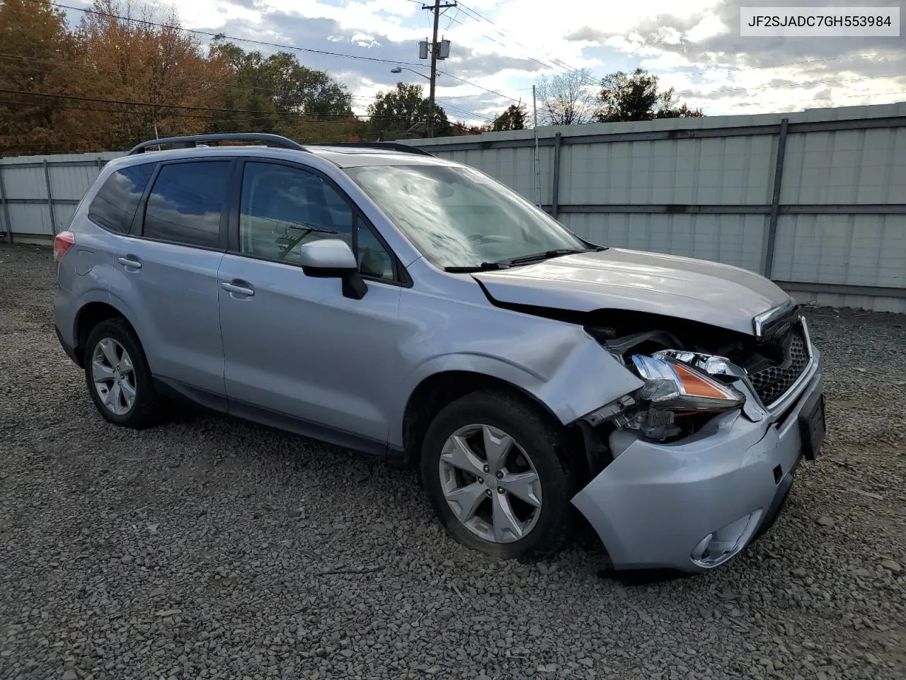 2016 Subaru Forester 2.5I Premium VIN: JF2SJADC7GH553984 Lot: 76192624