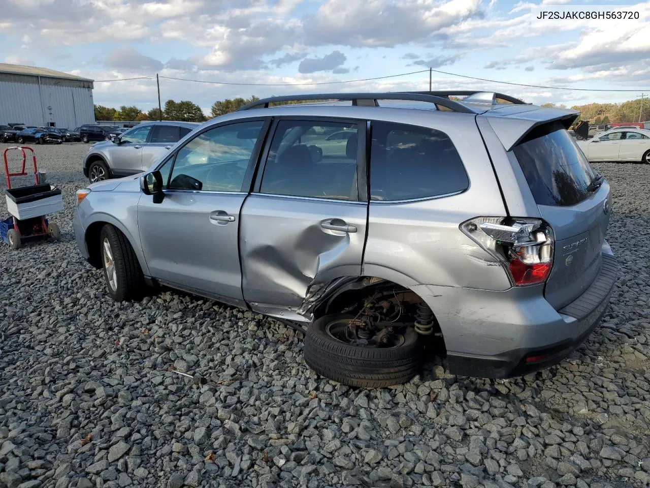 2016 Subaru Forester 2.5I Limited VIN: JF2SJAKC8GH563720 Lot: 76204884