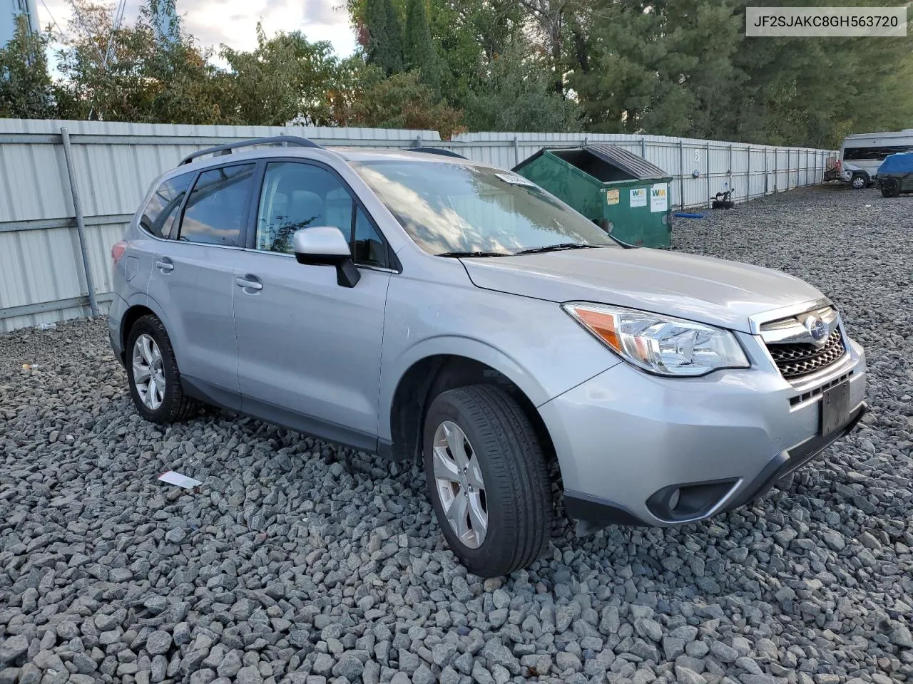 2016 Subaru Forester 2.5I Limited VIN: JF2SJAKC8GH563720 Lot: 76204884