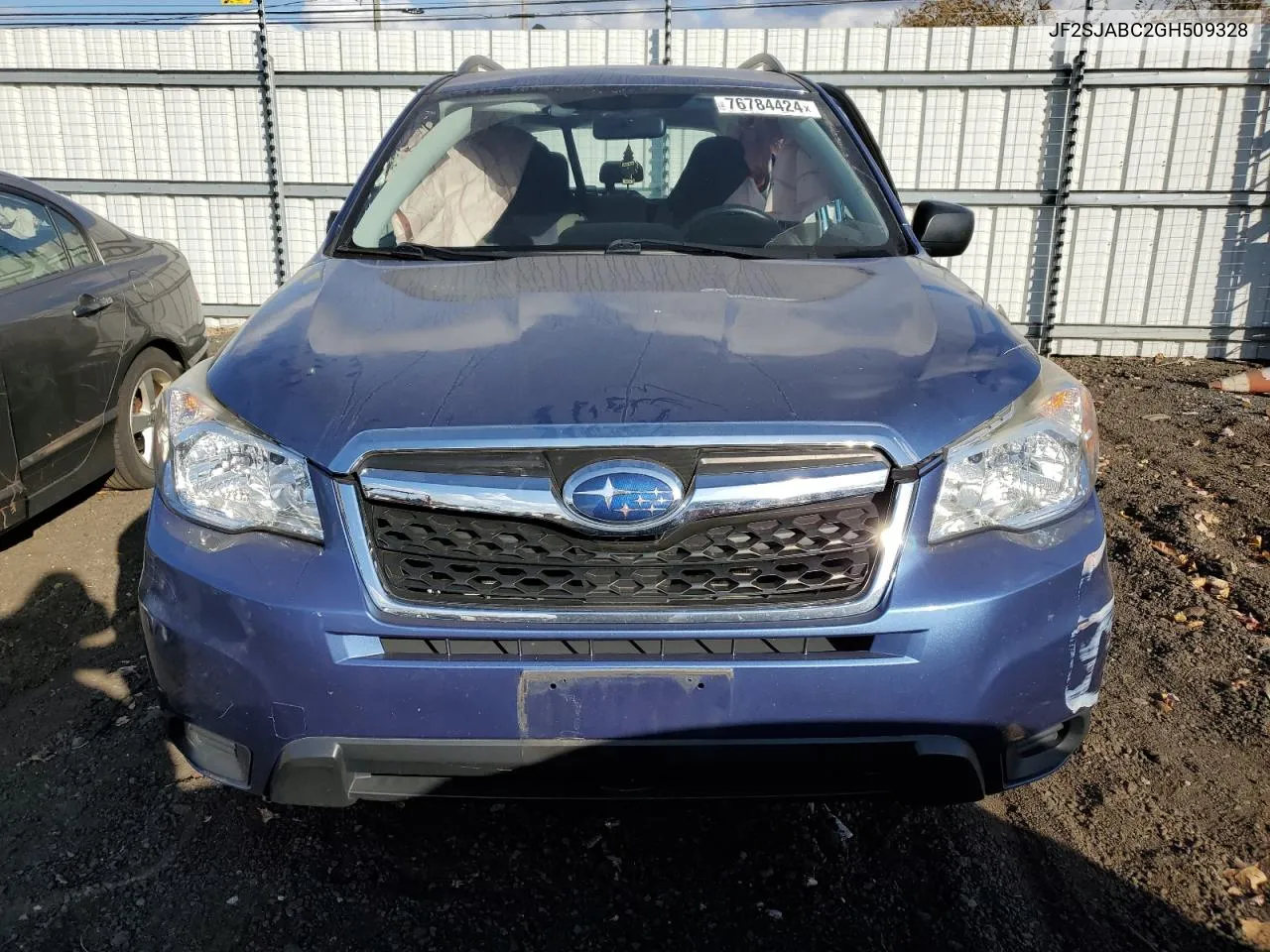 2016 Subaru Forester 2.5I VIN: JF2SJABC2GH509328 Lot: 76784424