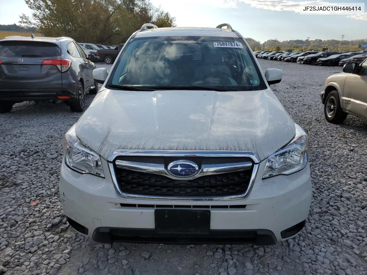 2016 Subaru Forester 2.5I Premium VIN: JF2SJADC1GH446414 Lot: 76897874