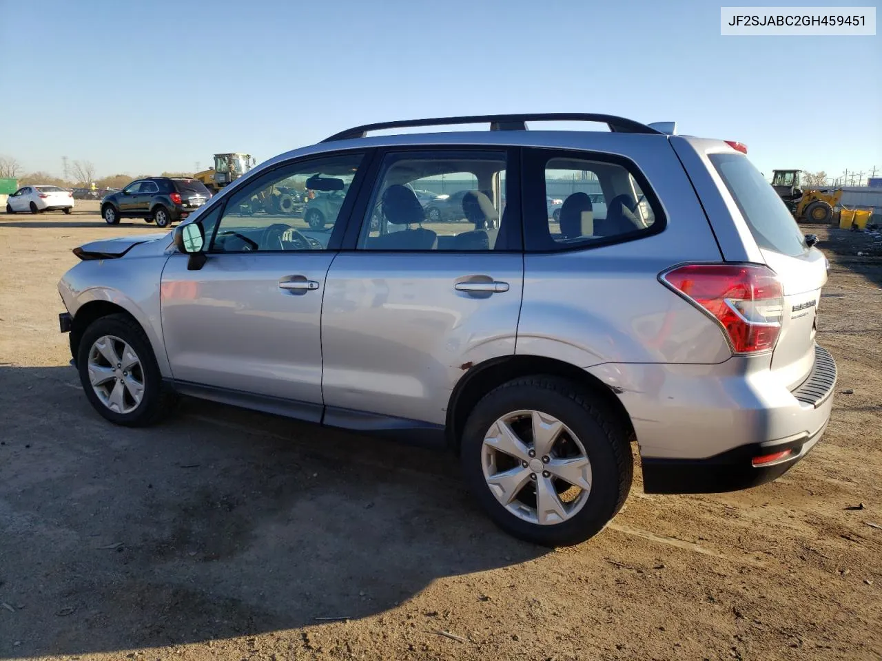 2016 Subaru Forester 2.5I VIN: JF2SJABC2GH459451 Lot: 77183984