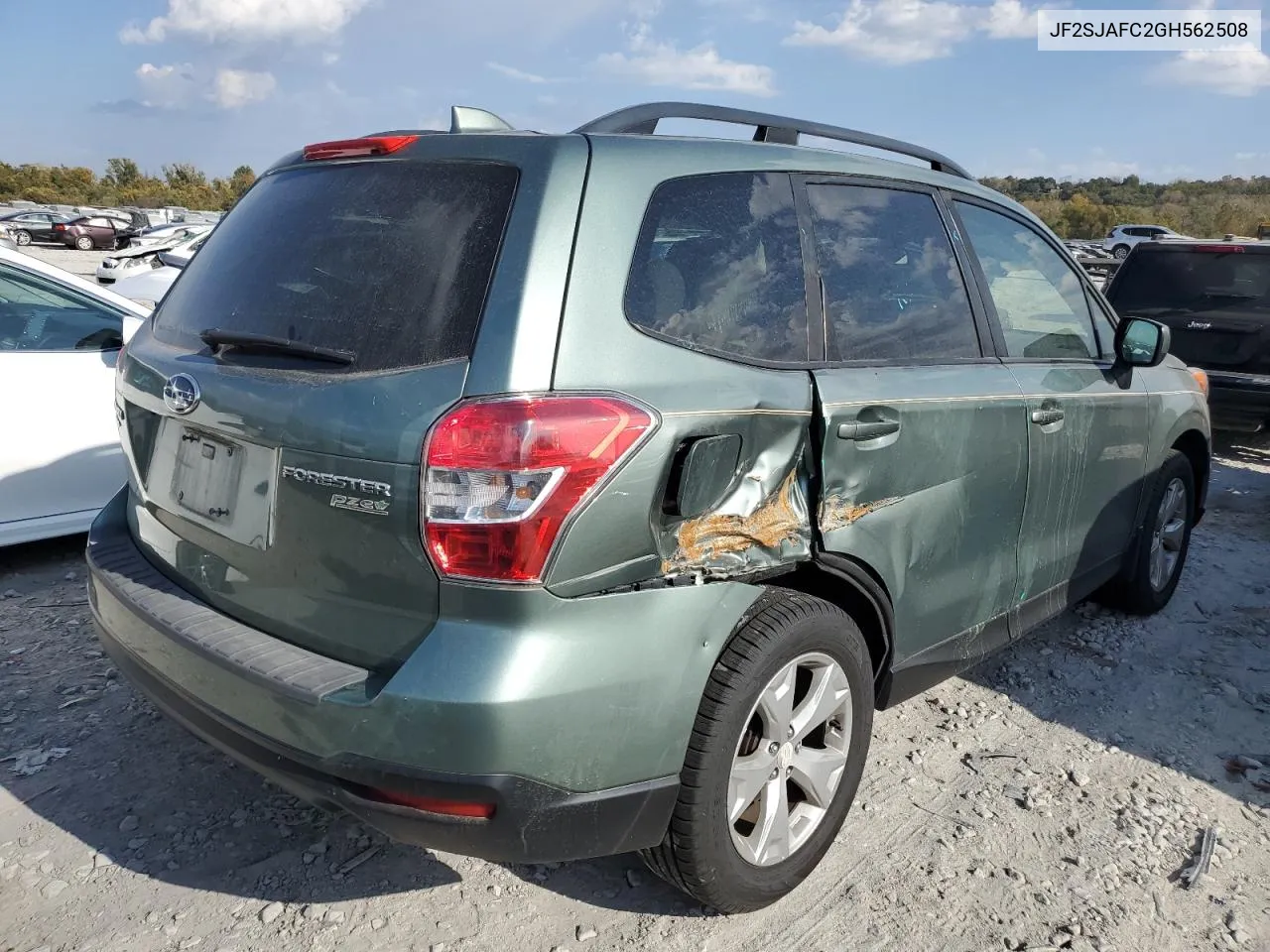 2016 Subaru Forester 2.5I Premium VIN: JF2SJAFC2GH562508 Lot: 77327654