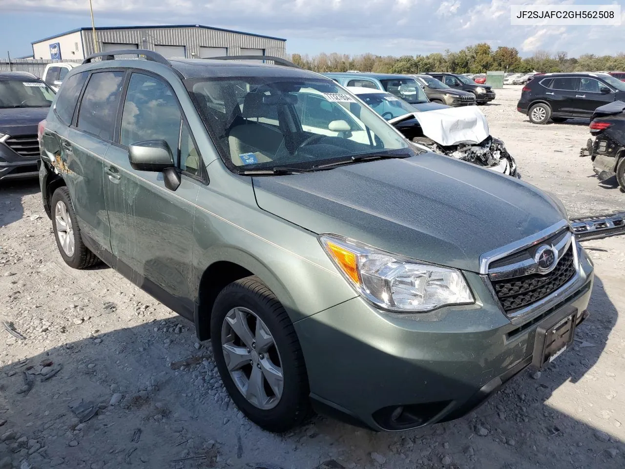 2016 Subaru Forester 2.5I Premium VIN: JF2SJAFC2GH562508 Lot: 77327654