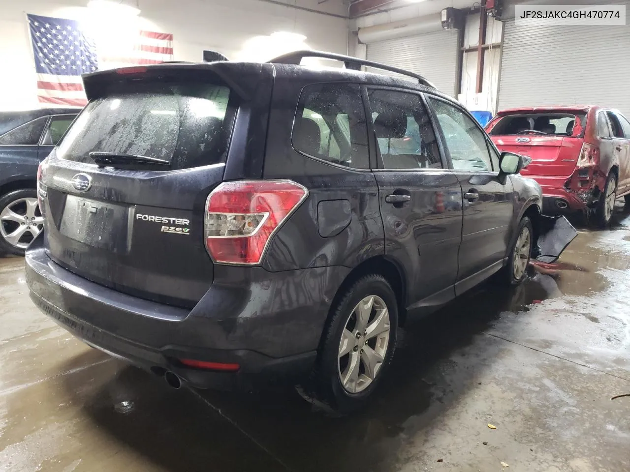 2016 Subaru Forester 2.5I Limited VIN: JF2SJAKC4GH470774 Lot: 77482514